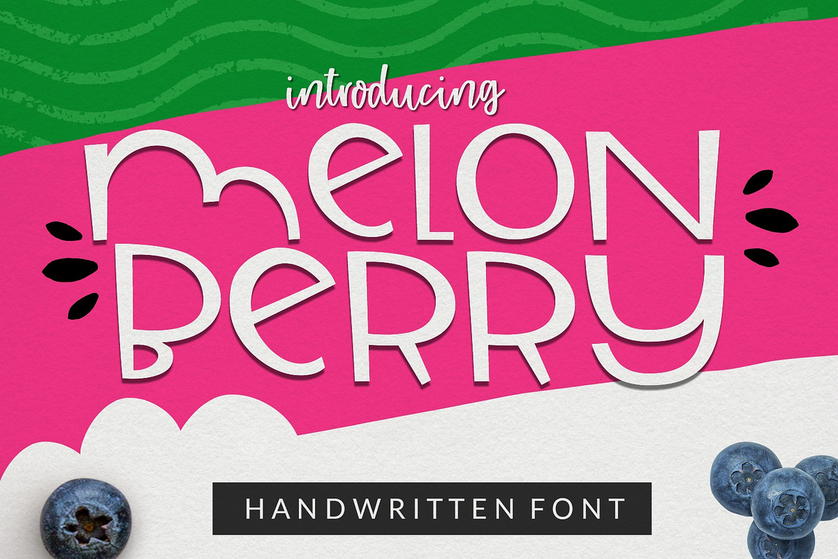 Melonberry Handwritten Font