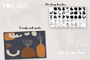 Boho Stamps Photoshop Procreate, a Brush Add-On by Sofs designs (Thumbnail 8 of 8)