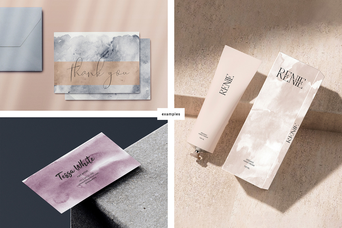 ROYAL | Watercolor backgrounds, a Texture Graphic by SweetRenieDesigns (Photo 7 of 8)