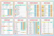 2026 Kids Chore Charts, a Stationery Template by Designmela01 (Thumbnail 4 of 8)