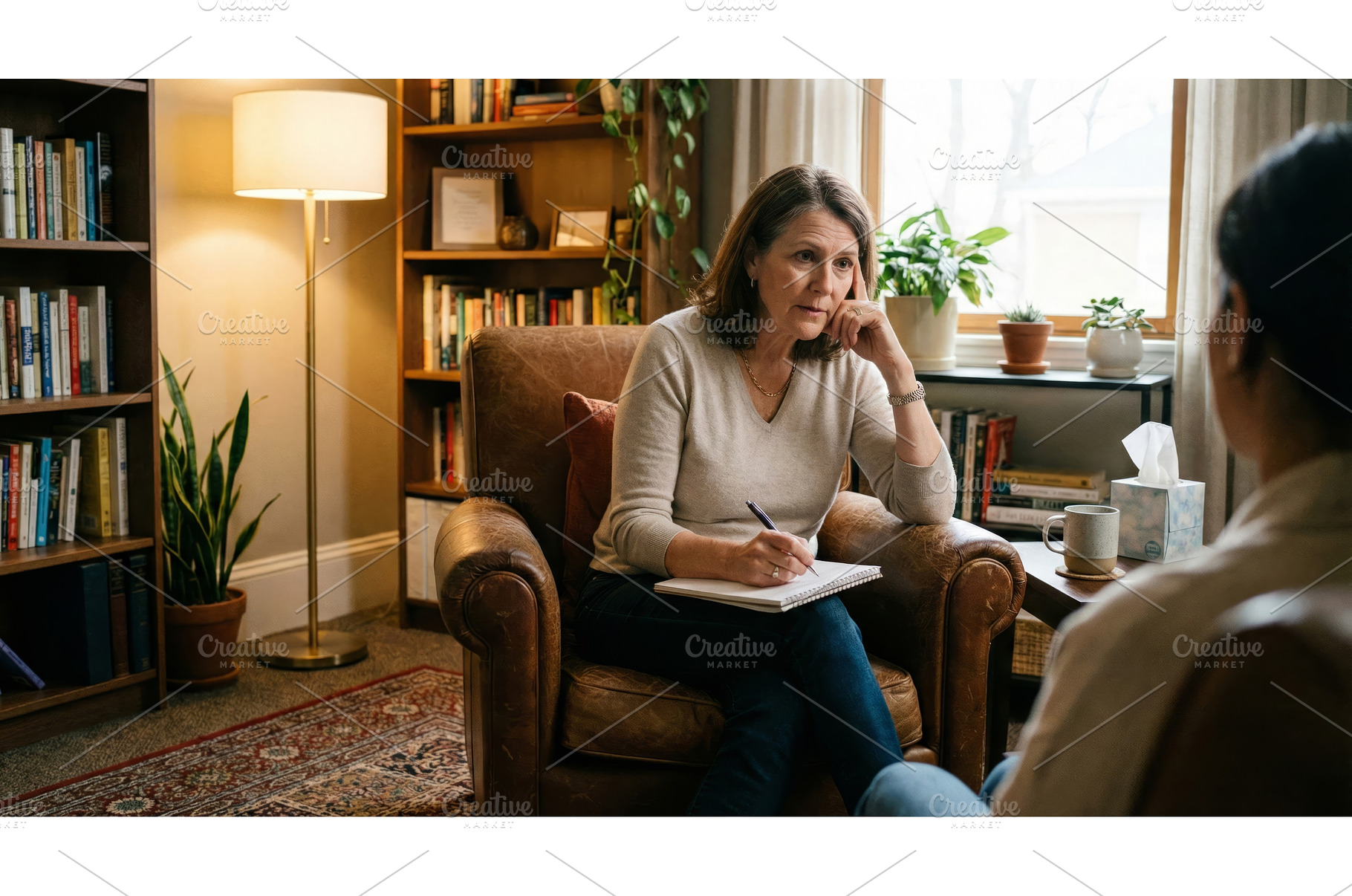 Woman With Client, a Business Photo by CREATIVEDEF