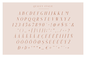 Qualey - Elegant Serif Font