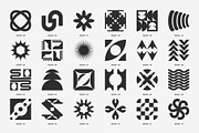96 Abstract Vector Shapes, an Object Graphic by romanlypovyi (Thumbnail 4 of 8)