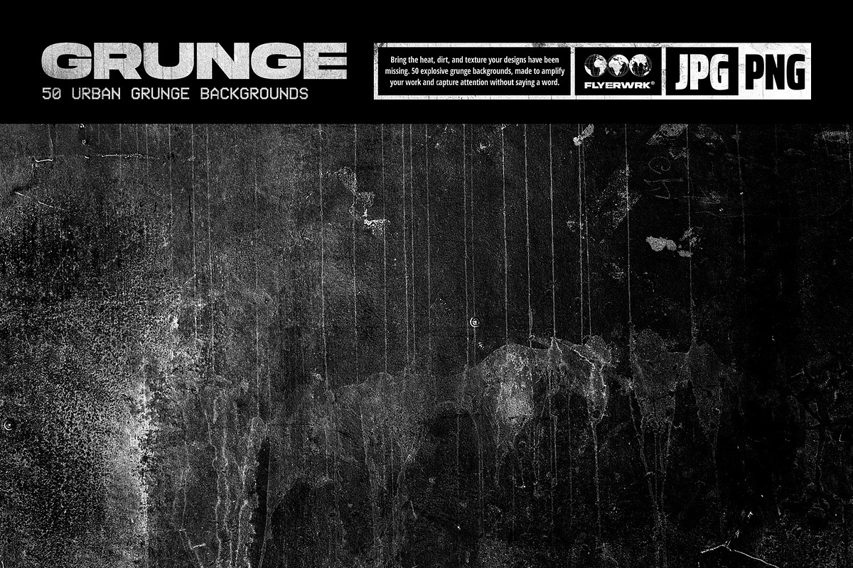Grunge textures, a Texture Graphic by FLYERWRK (Photo 1 of 17)