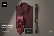 Men’s Dress Shirt Tie Card Mockup, an Apparel Mockup by Creatsy (Thumbnail 1 of 5)