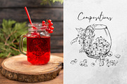 Inky currant harvest, a Food Illustration by MsFlaffy (Thumbnail 2 of 9)
