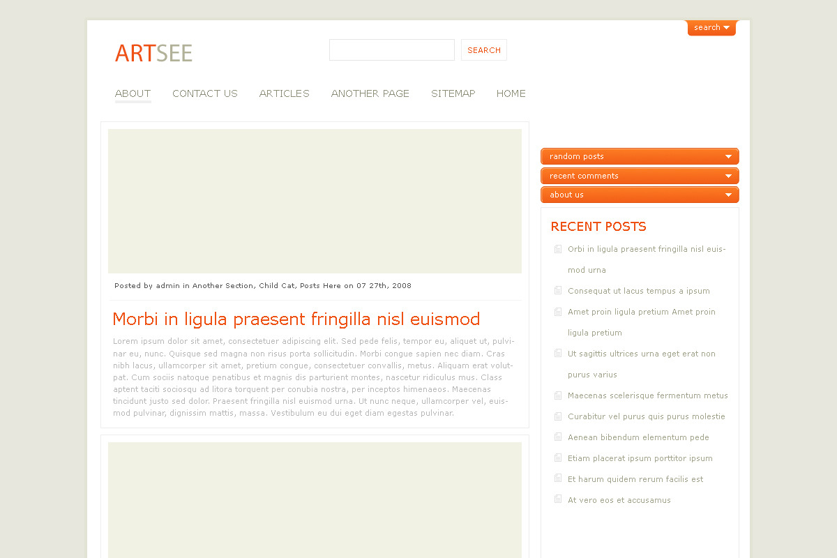 ArtSee - Elegant Team, a WordPress Template by Elegant Themes Team