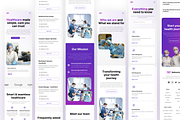 WellnesHub - Multipurpose Healthcare, a Landing Page Template by Agensip Design Agency (Thumbnail 9 of 10)