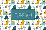 Dino Fun, an Animal Illustration by Poppymoondesign (Thumbnail 4 of 4)