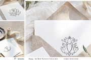 Antique Vintage Monogram Initial F, an Object Graphic by Antique Monograms (Thumbnail 2 of 4)
