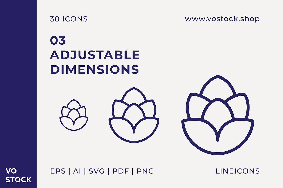 30 St.Patrick's Day Icons, an Outline Icon by vo.stock (Photo 5 of 6)