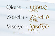 Atega - Stylish Luxury Logo Font, a Serif Font by Sealoung (Thumbnail 4 of 10)