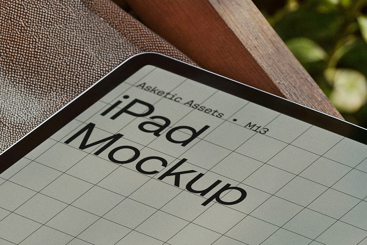 Tablet Mockup M13, an iPad Mockup by Asketic (Photo 4 of 4)