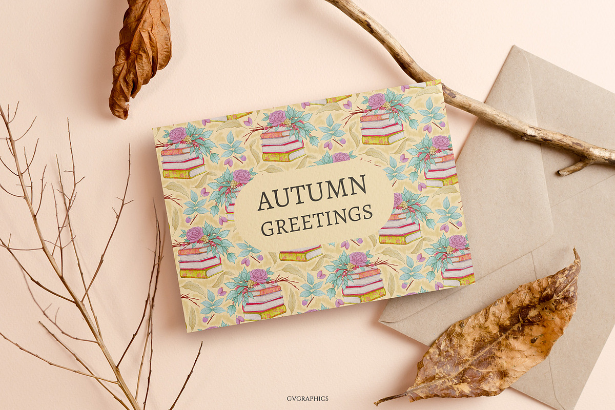 The Magic of Autumn Collection, a Seasonal Illustration by GVGraphics (Photo 6 of 13)