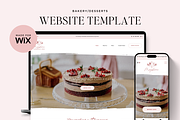 Wix Website Template for Bakery, a Wix Template by Ton Rêve Design Studio (Thumbnail 1 of 9)