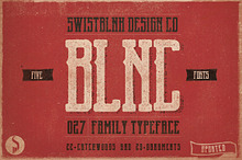 Blnc Family Typeface