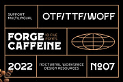 Forge Caffeine Fonts, a Serif Font by Nocturnal Workspace (Thumbnail 2 of 9)