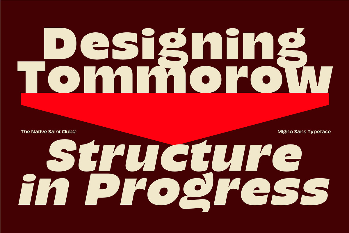 Migno - Family Display Sans Serif, a Sans Serif Font by The Native Saint Club (Photo 12 of 15)