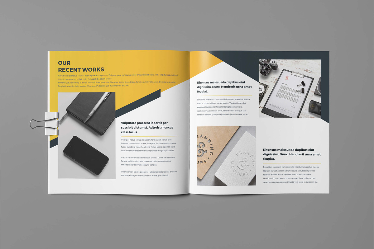 Company Profile Square, a Brochure Template by Divergent Studio (Photo 8 of 9)