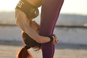 Stretching after workout