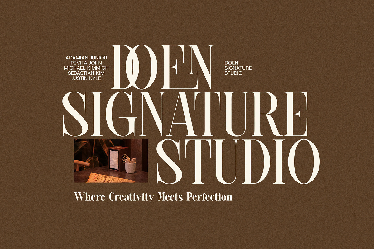 Glaste Elegant Serif Font, a Serif Font by Graphicxell (Photo 6 of 8)