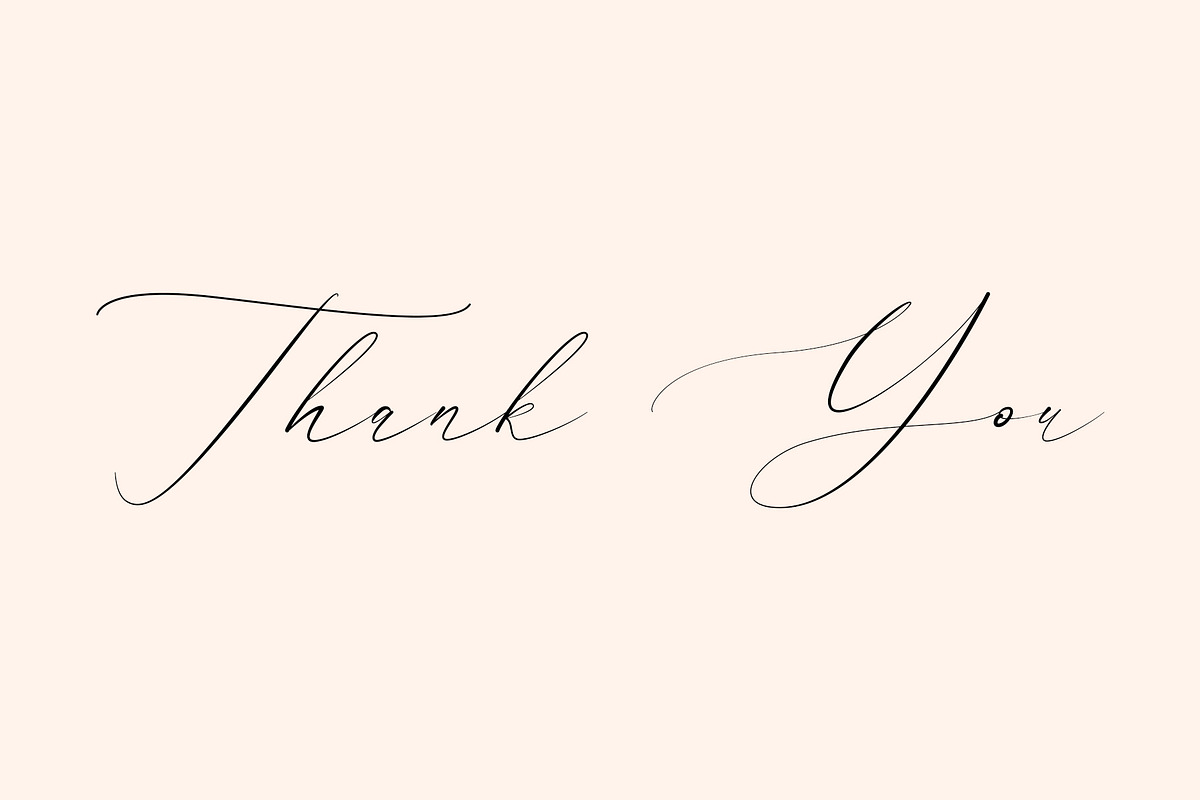 Flavinda Wedding Calligraphy Font, a Script Font by RantautypeStudio (Photo 16 of 16)