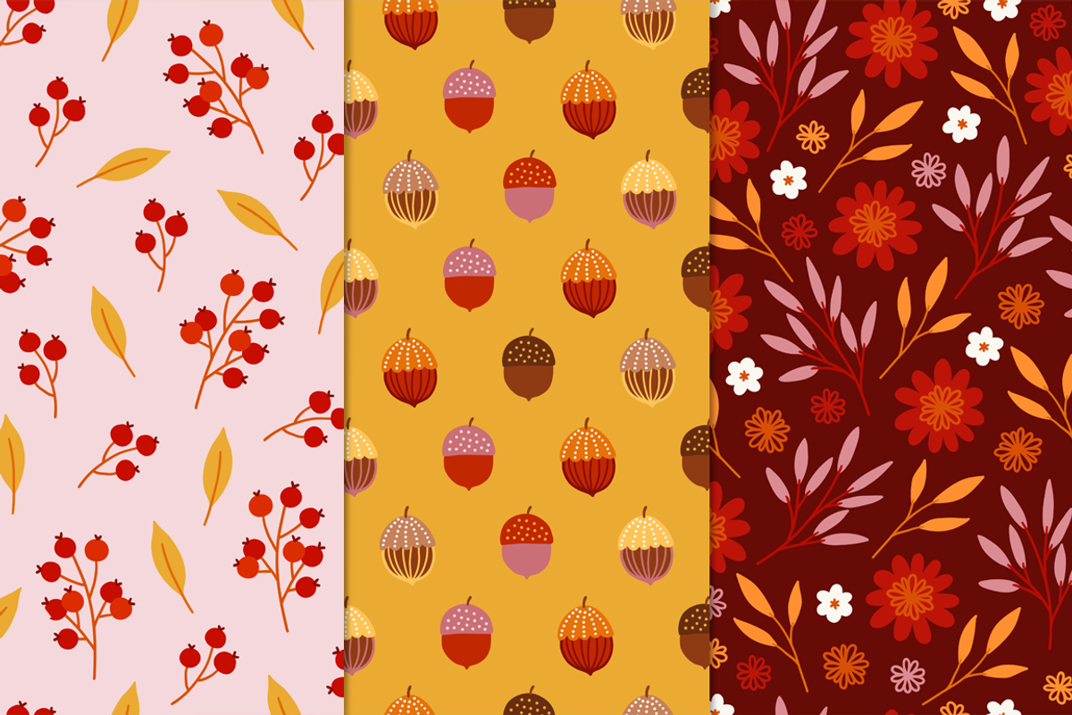Cozy Fall Kit, a Texture Illustration by miumiu (Photo 4 of 11)