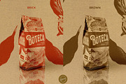 Boteca Mono-Gusset Coffee Packaging, a Marketing Template by Ilman (Thumbnail 2 of 6)