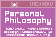 Emotional Strength font, a Sans Serif Font by weknow (Thumbnail 2 of 8)