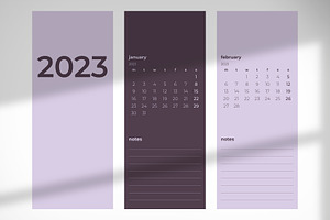 Printable 2023 Monthly Calendar