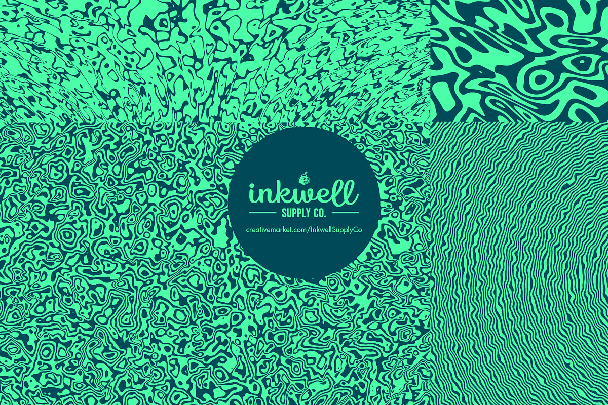 Fluid Pattern Set, a Pattern Graphic by Inkwell Supply Co (Photo 9 of 14)