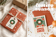 Festive Season Christmas Card Mockup, a Product Mockup by Muse Mockups (Thumbnail 5 of 15)