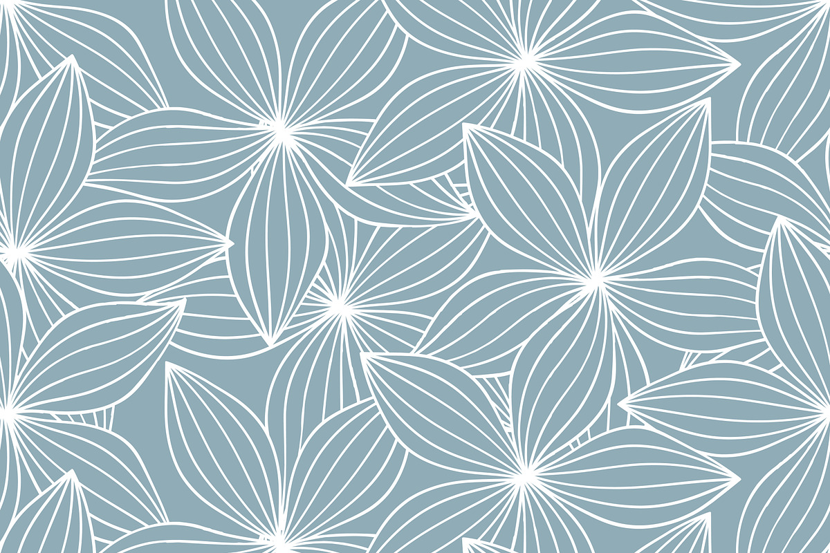 Seamless floral blue pattern., a Pattern Graphic by Shop seamless patterns (Photo 2 of 7)