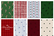Hand-Painted Christmas Backgrounds, a Background Graphic by Madiwaso (Thumbnail 14 of 15)