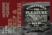 Evereast Font Family, a Slab Serif Font by Nocturnal Workspace (Thumbnail 8 of 14)