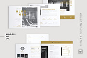 Media Kit Template | 6 Pages, a Social Media Template by Blogger Kit Co. (Thumbnail 4 of 4)