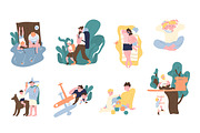 Father and son set, a Person Illustration by Good Studio (Thumbnail 2 of 5)