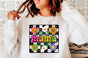 Yarn Floral Mama, Mothers Day Shirt, an Illustration by CreationArt (Thumbnail 2 of 5)