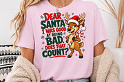 Dear Santa I Was Good At Being Bad, a Seasonal Illustration by Rose Art (Thumbnail 3 of 4)