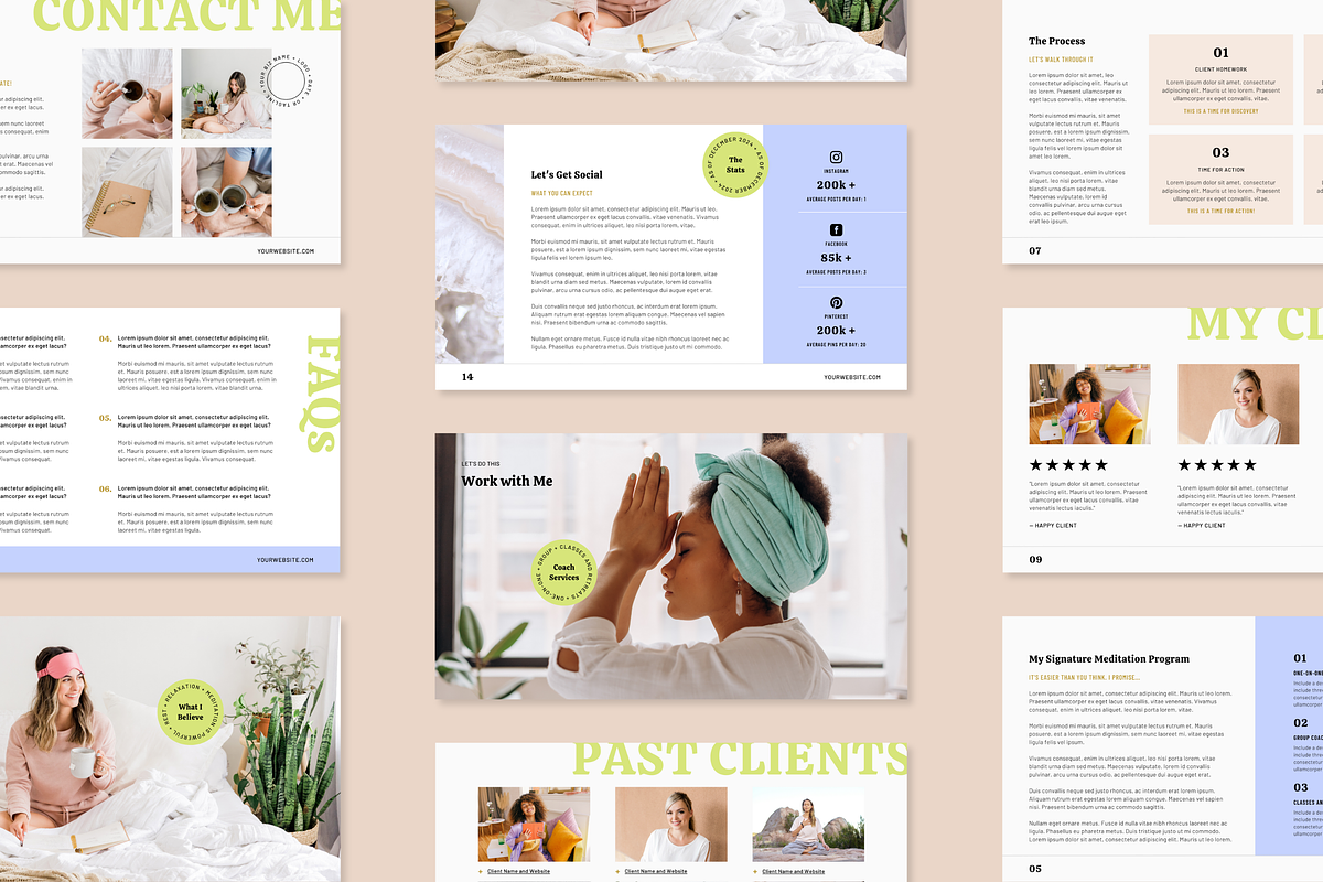 DAWN | Media Kit for Canva, a Presentation Template by Erin Cassidy (Photo 2 of 8)
