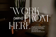 Bagink Elegant Serif Font, a Serif Font by Perfectype (Thumbnail 7 of 8)