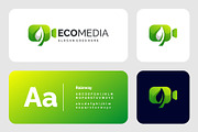 Gradient Modern Eco Camera Logo, a Branding & Logo Template by Artnivora.Std (Thumbnail 3 of 3)
