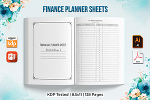 Editable Finance Planner 2023-2024