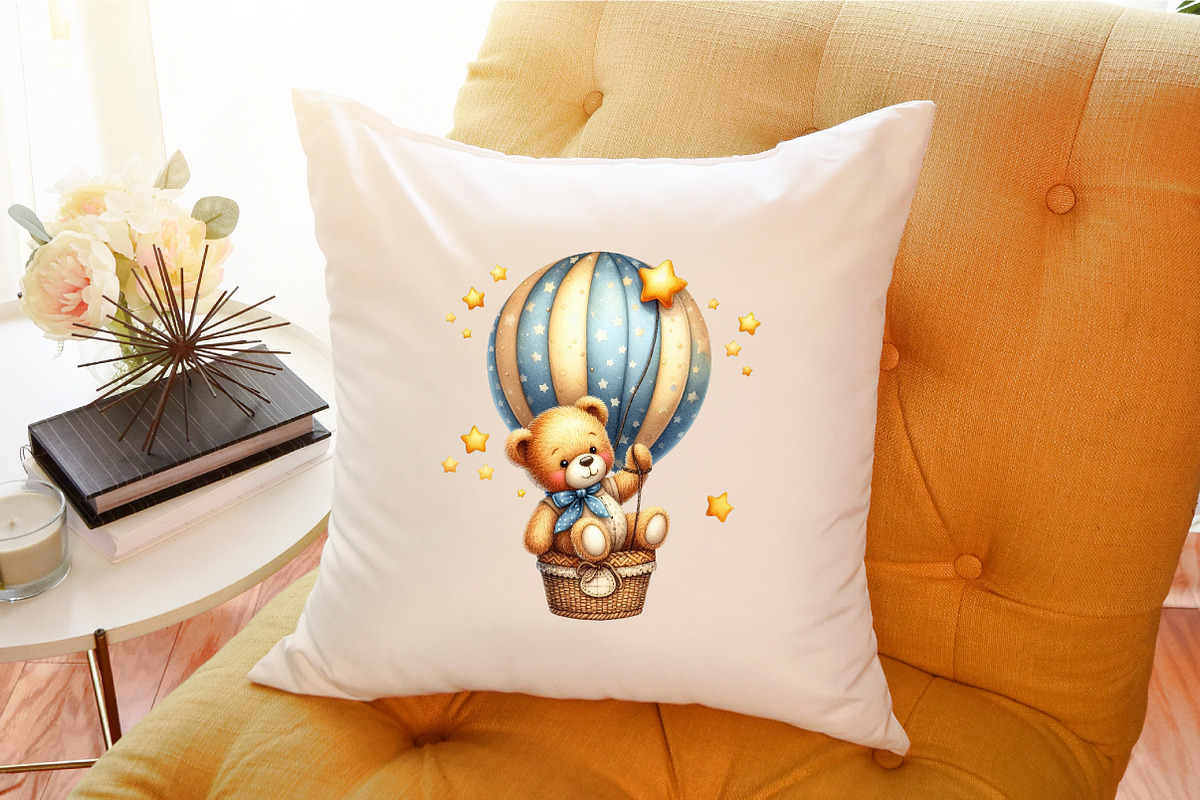 Cute Teddy Bear Baby Shower Clipart, an Illustration by Sublimation Artist (Photo 6 of 6)