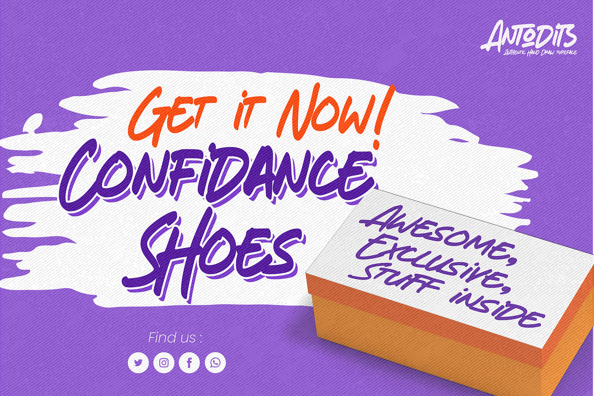 Antodits - Authentic Hand Drawn Type, a Font by Gassstype (Photo 8 of 8)