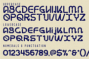 Natural Space - Futuristic Font, a Sans Serif Font by 177Studio (Thumbnail 8 of 8)