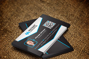 Corporate Business Card 15, a Business Card Template by RQ Designs (Thumbnail 4 of 5)