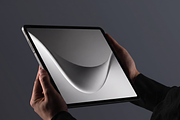 Monochrome Soft Forms, a Background Graphic by PopotLane (Thumbnail 3 of 8)