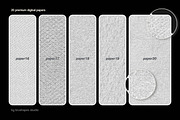20 Premium Hand-Made Paper Textures, a Texture Graphic by brushapes.com (Thumbnail 8 of 10)