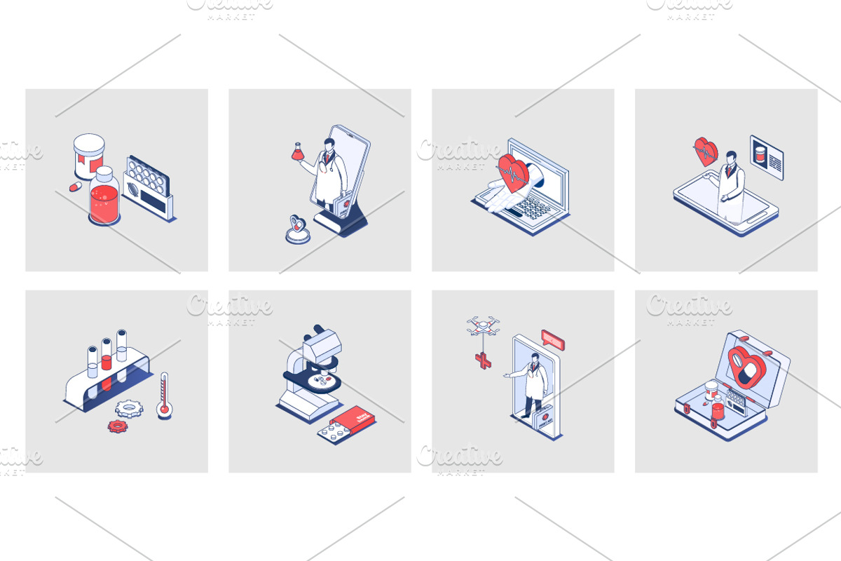 240 Isometric Icons, an Icon by alexdndz (Photo 21 of 31)